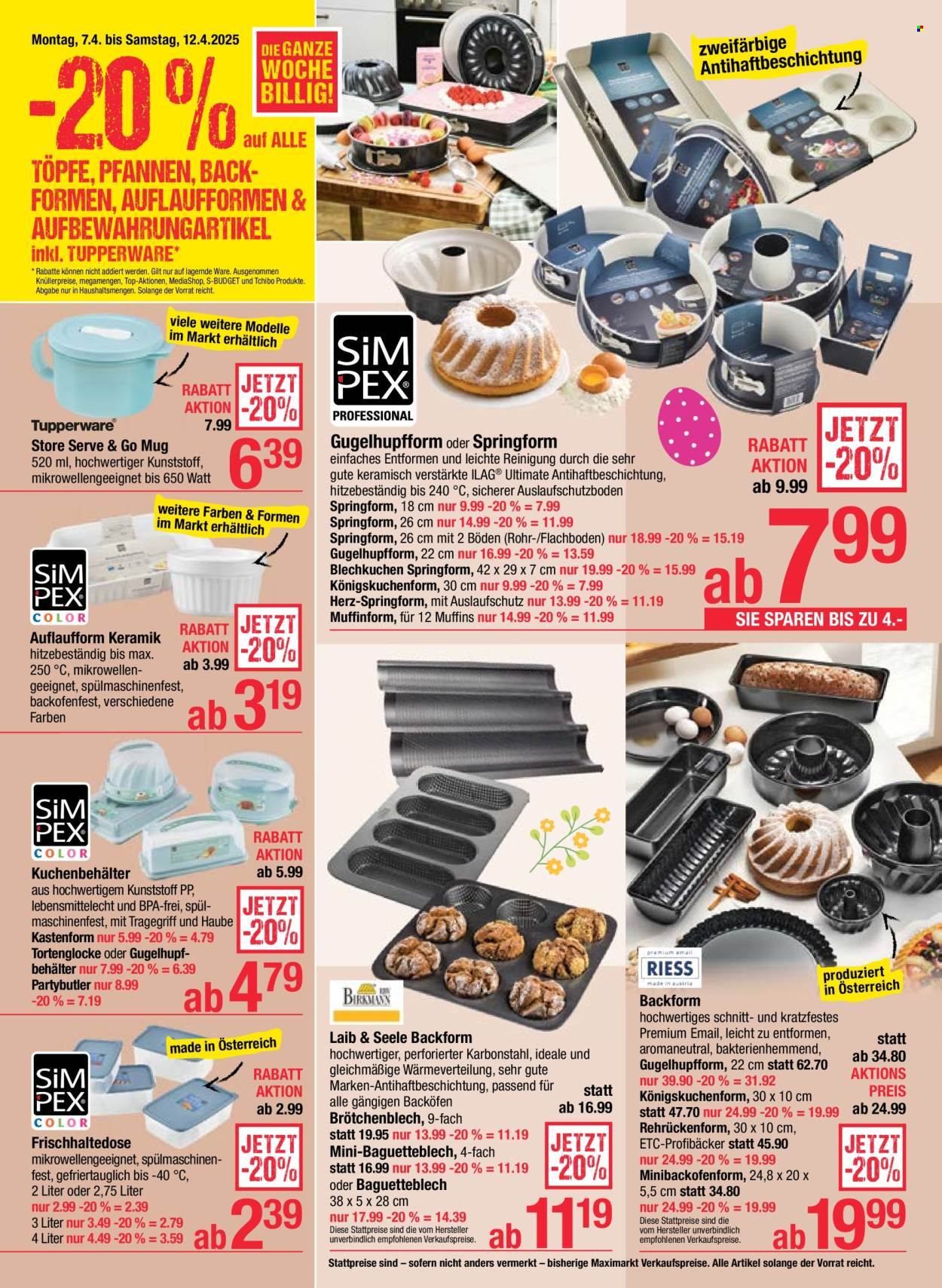 Angebote Maximarkt - 7.4.2025 - 12.4.2025. Seite 18