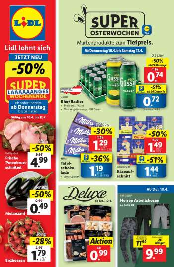 Angebote Lidl - 10.4.2025 - 16.4.2025.