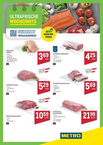 Angebote Metro - 6.4.2025 - 12.4.2025.