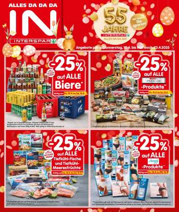 Angebote INTERSPAR - 10.4.2025 - 23.4.2025.