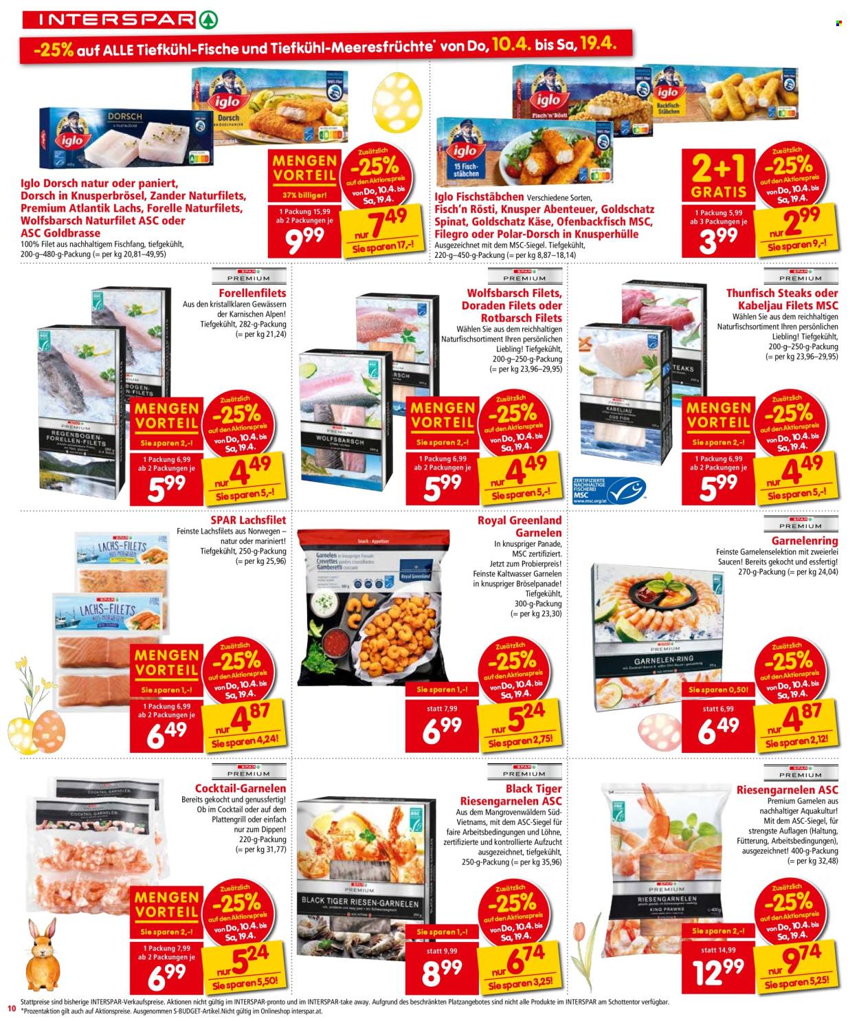 Angebote INTERSPAR - 10.4.2025 - 23.4.2025. Seite 10