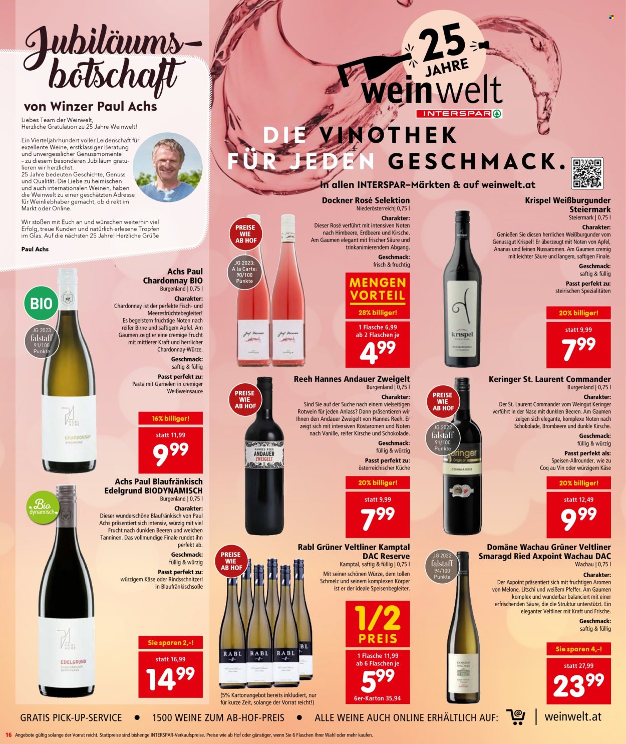 Angebote INTERSPAR - 10.4.2025 - 23.4.2025. Seite 16