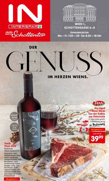 Angebote INTERSPAR - 10.4.2025 - 23.4.2025.