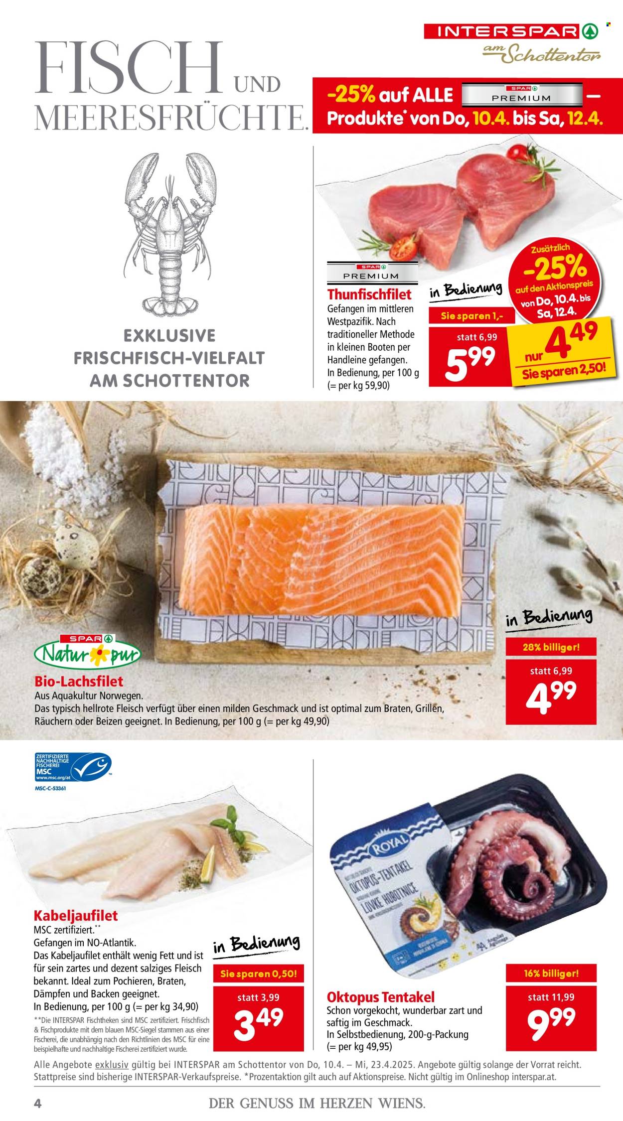 Angebote INTERSPAR - 10.4.2025 - 23.4.2025. Seite 4