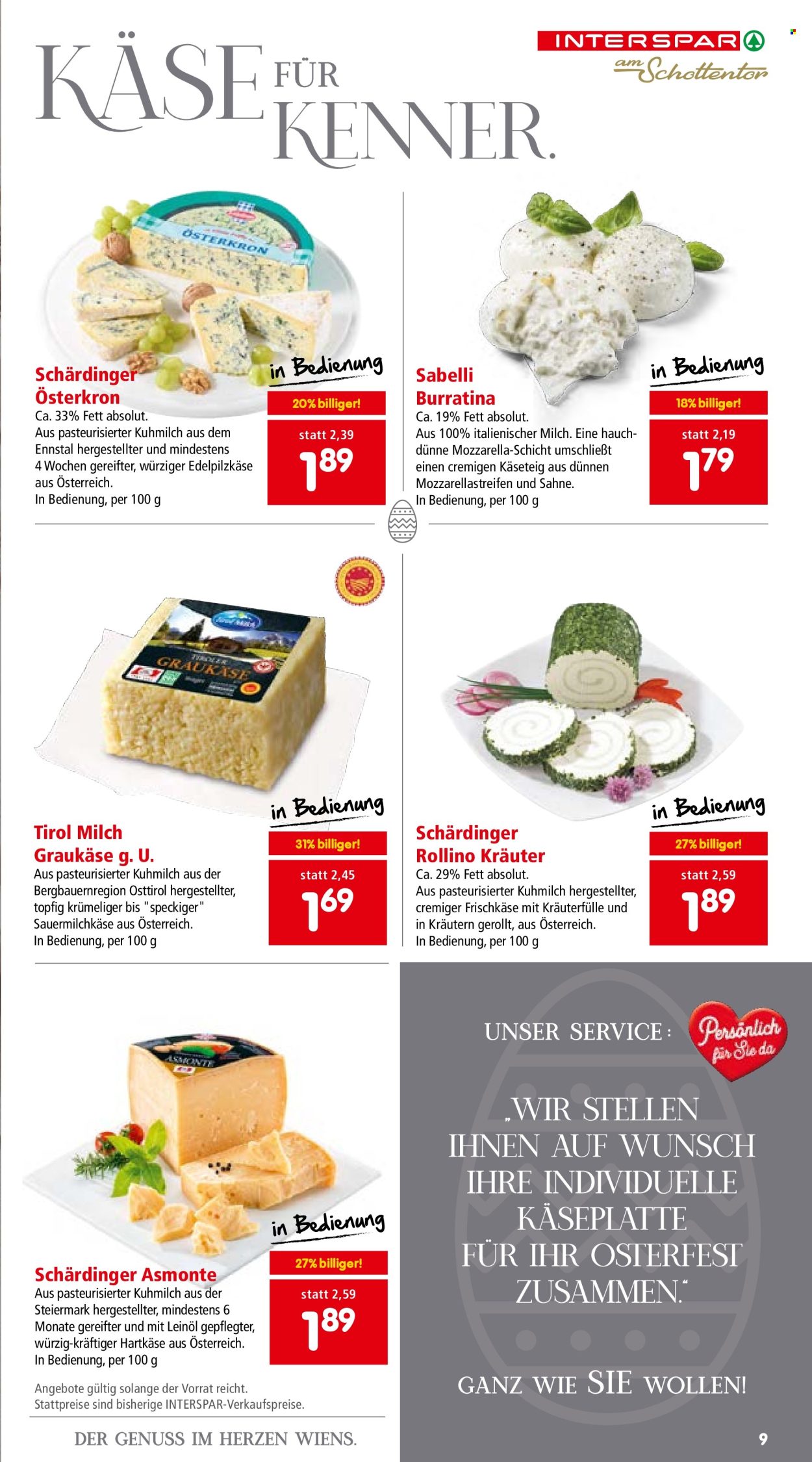 Angebote INTERSPAR - 10.4.2025 - 23.4.2025. Seite 9