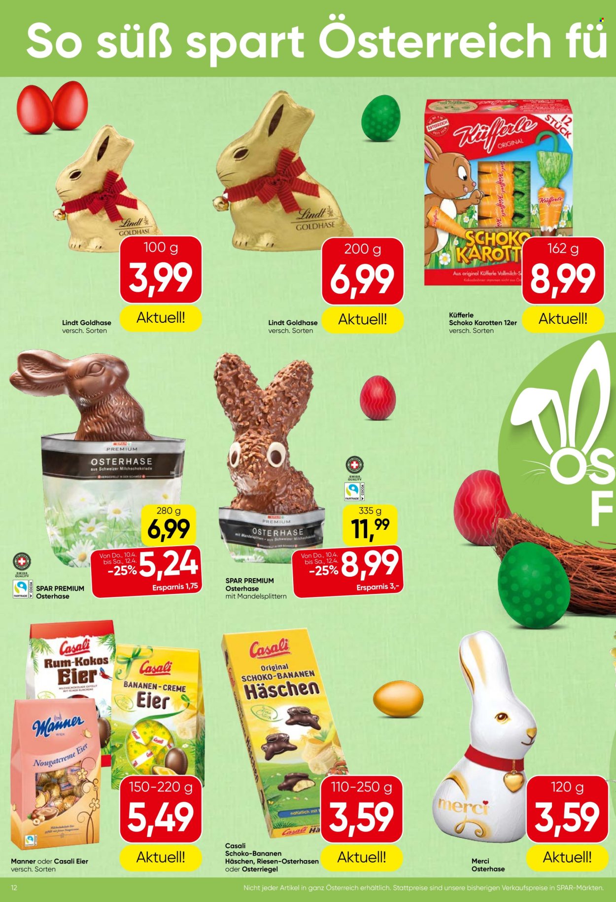 Angebote SPAR - 10.4.2025 - 23.4.2025. Seite 12