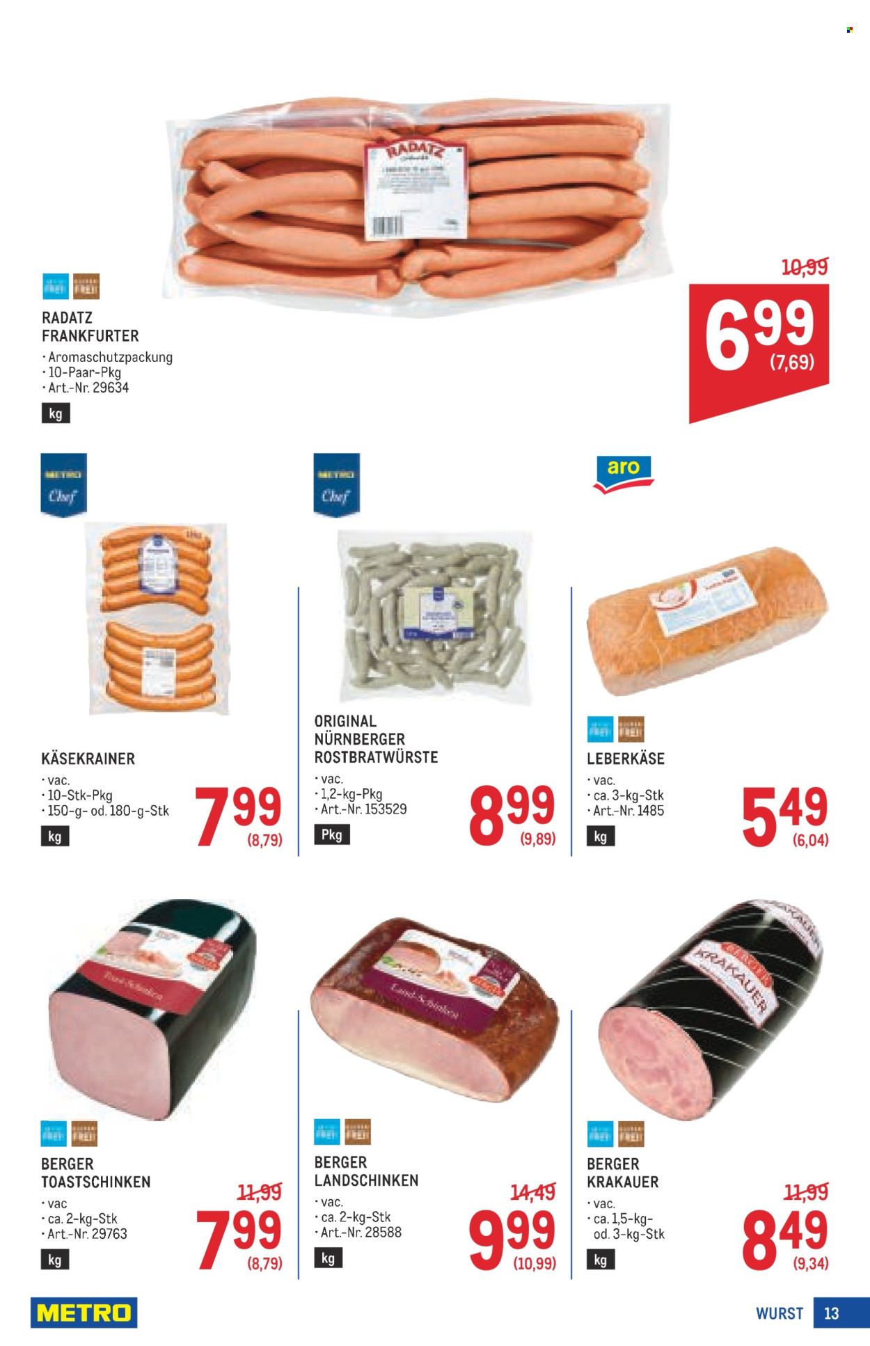 Angebote Metro - 17.4.2025 - 30.4.2025. Seite 13