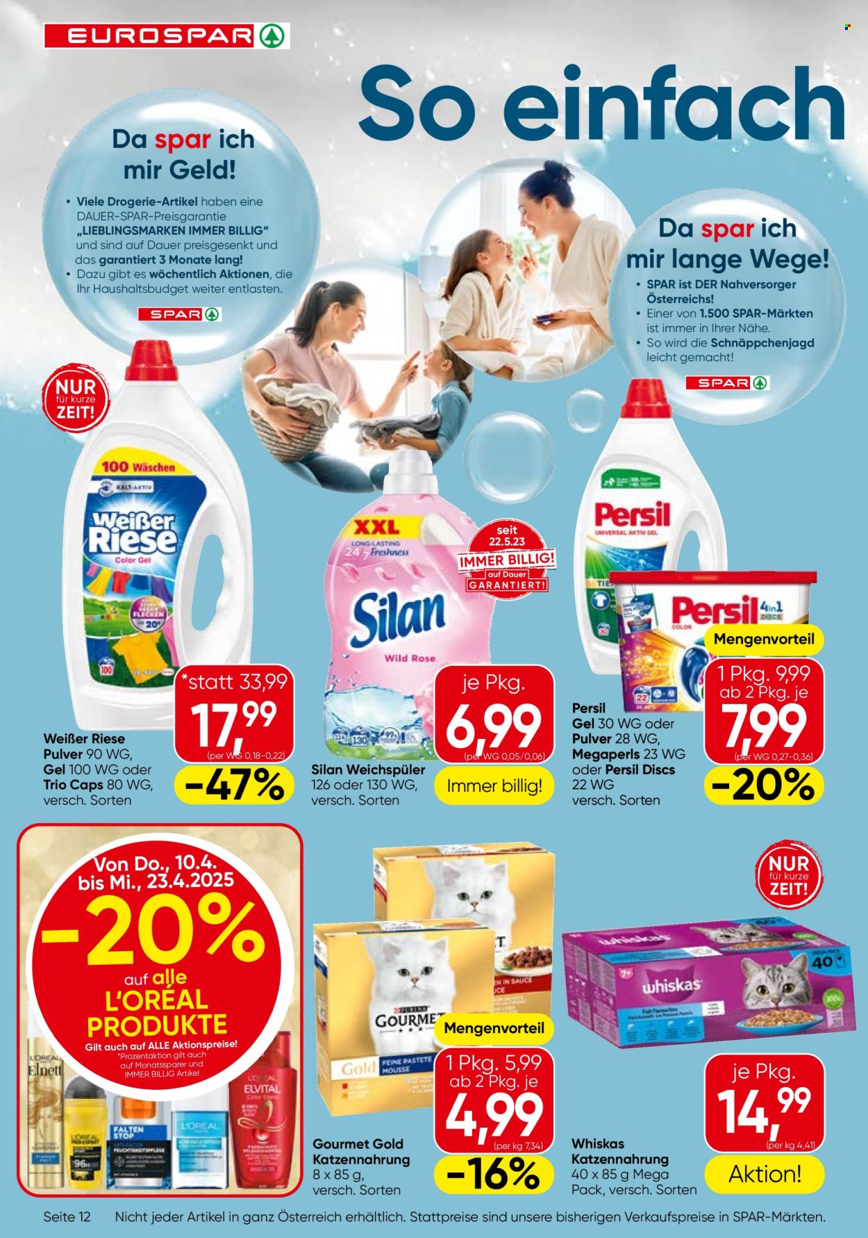 Angebote EUROSPAR - 10.4.2025 - 23.4.2025. Seite 12