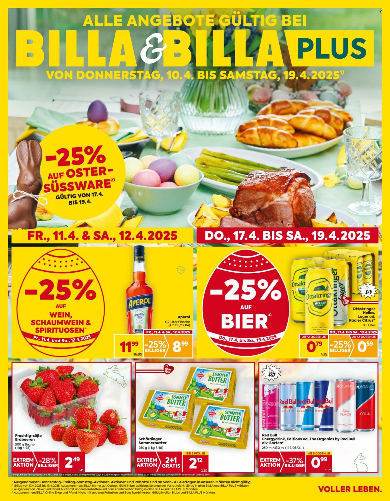 Angebote Billa - 10.4.2025 - 19.4.2025. Seite 1