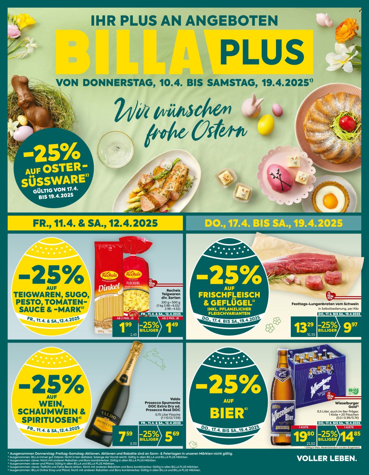 Angebote Billa Plus - 10.4.2025 - 19.4.2025. Seite 1