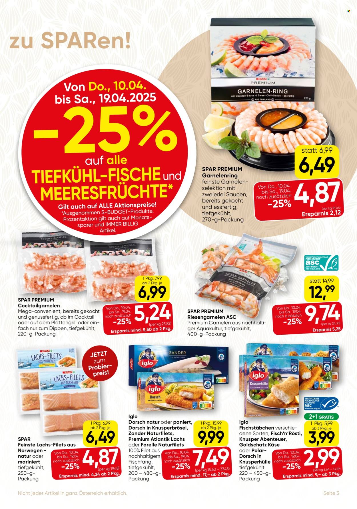 Angebote SPAR - 10.4.2025 - 23.4.2025. Seite 3