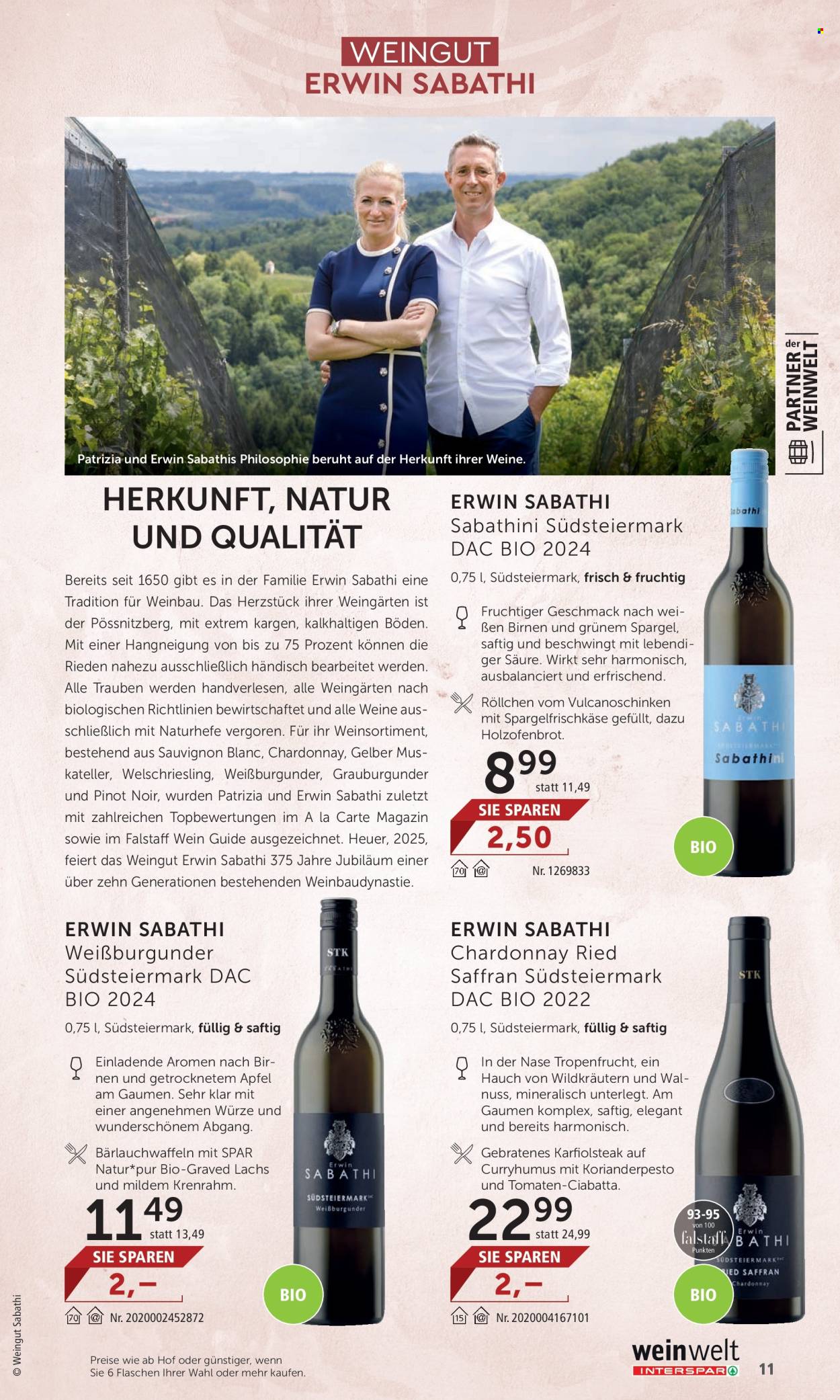 Angebote INTERSPAR - 10.4.2025 - 7.5.2025. Seite 11