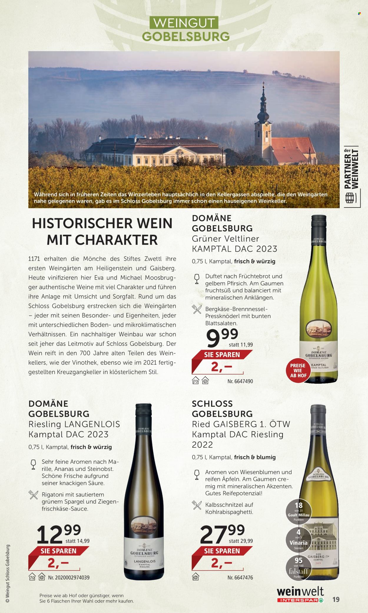 Angebote INTERSPAR - 10.4.2025 - 7.5.2025. Seite 19