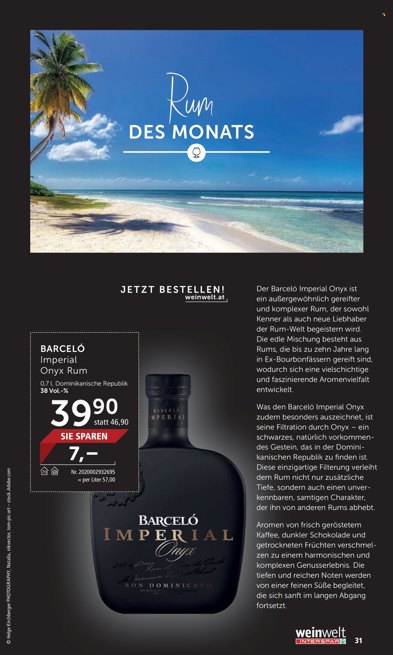 Angebote INTERSPAR - 10.4.2025 - 7.5.2025. Seite 31