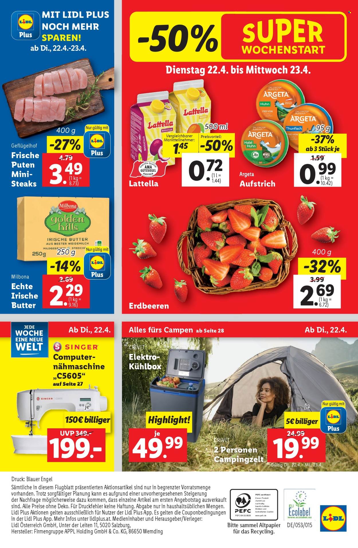 Angebote Lidl - 17.4.2025 - 23.4.2025. Seite 44