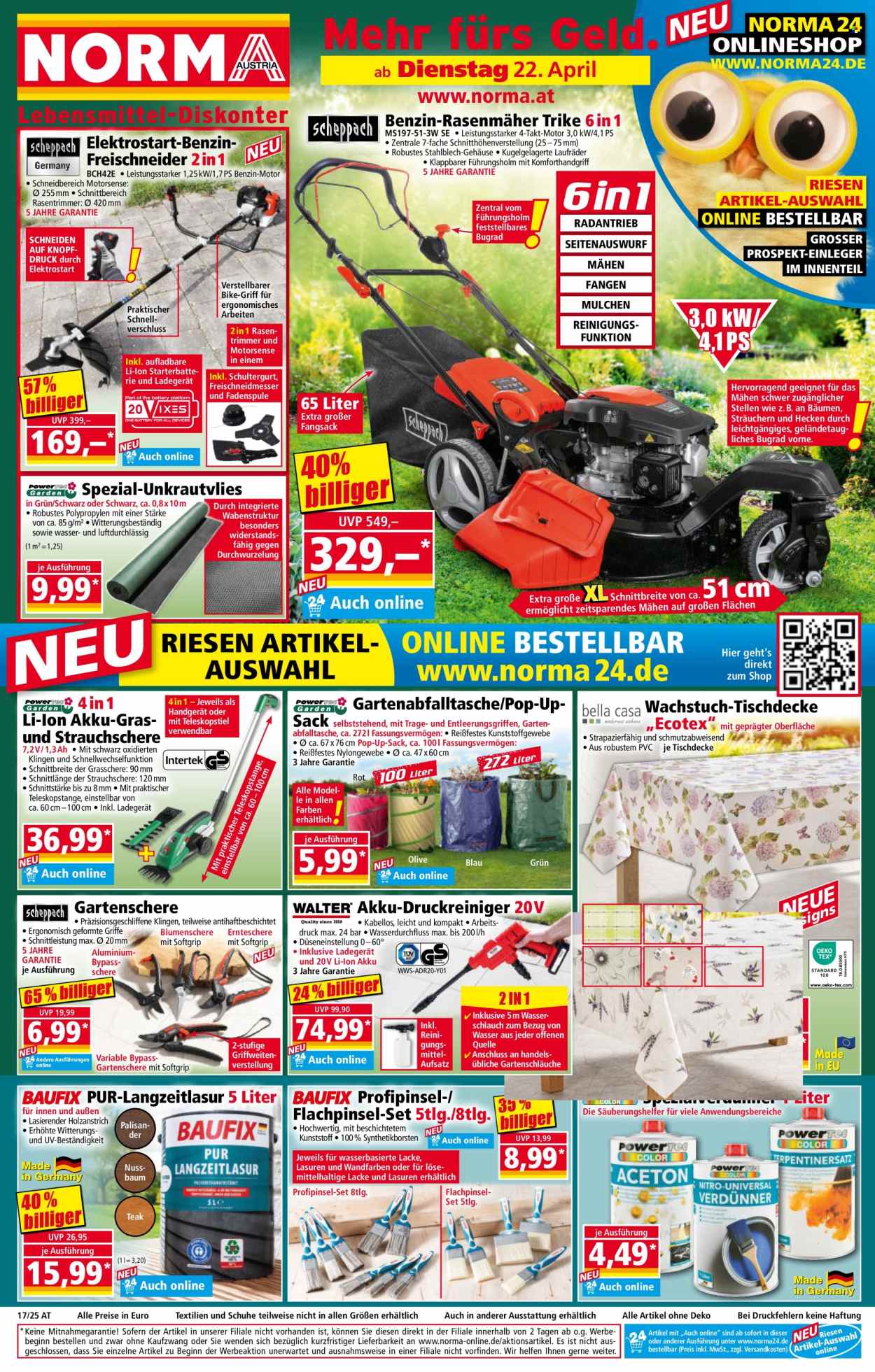 Angebote Norma - 22.4.2025 - 26.4.2025. Seite 1