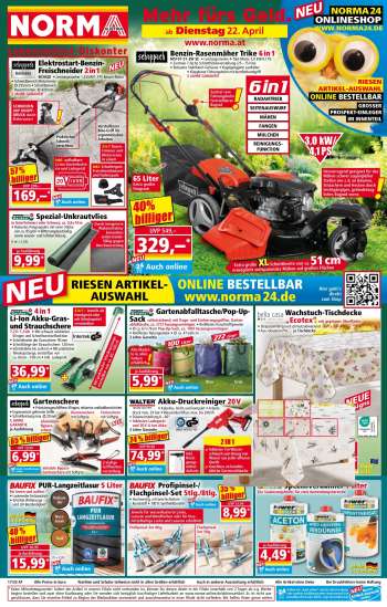 Angebote Norma - 22.4.2025 - 26.4.2025.