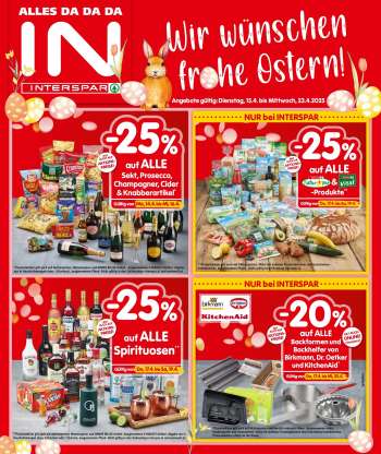 Angebote INTERSPAR - 15.4.2025 - 23.4.2025.