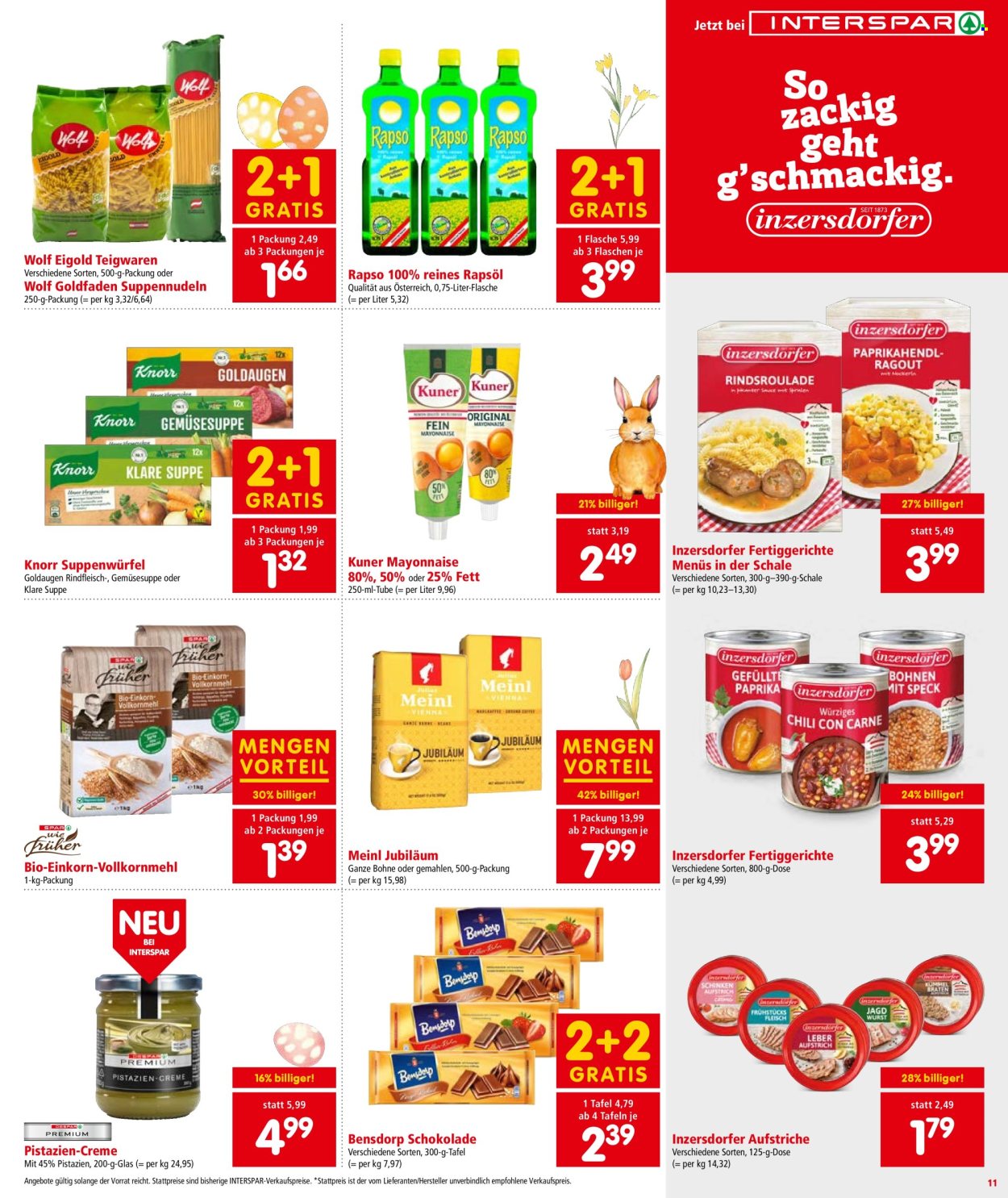 Angebote INTERSPAR - 15.4.2025 - 23.4.2025. Seite 12