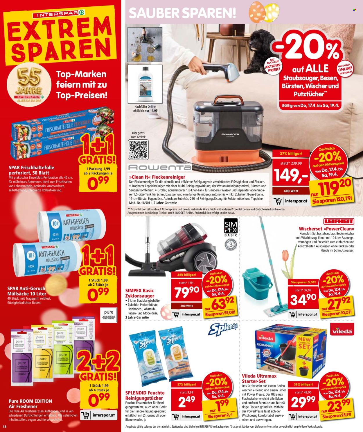 Angebote INTERSPAR - 15.4.2025 - 23.4.2025. Seite 19