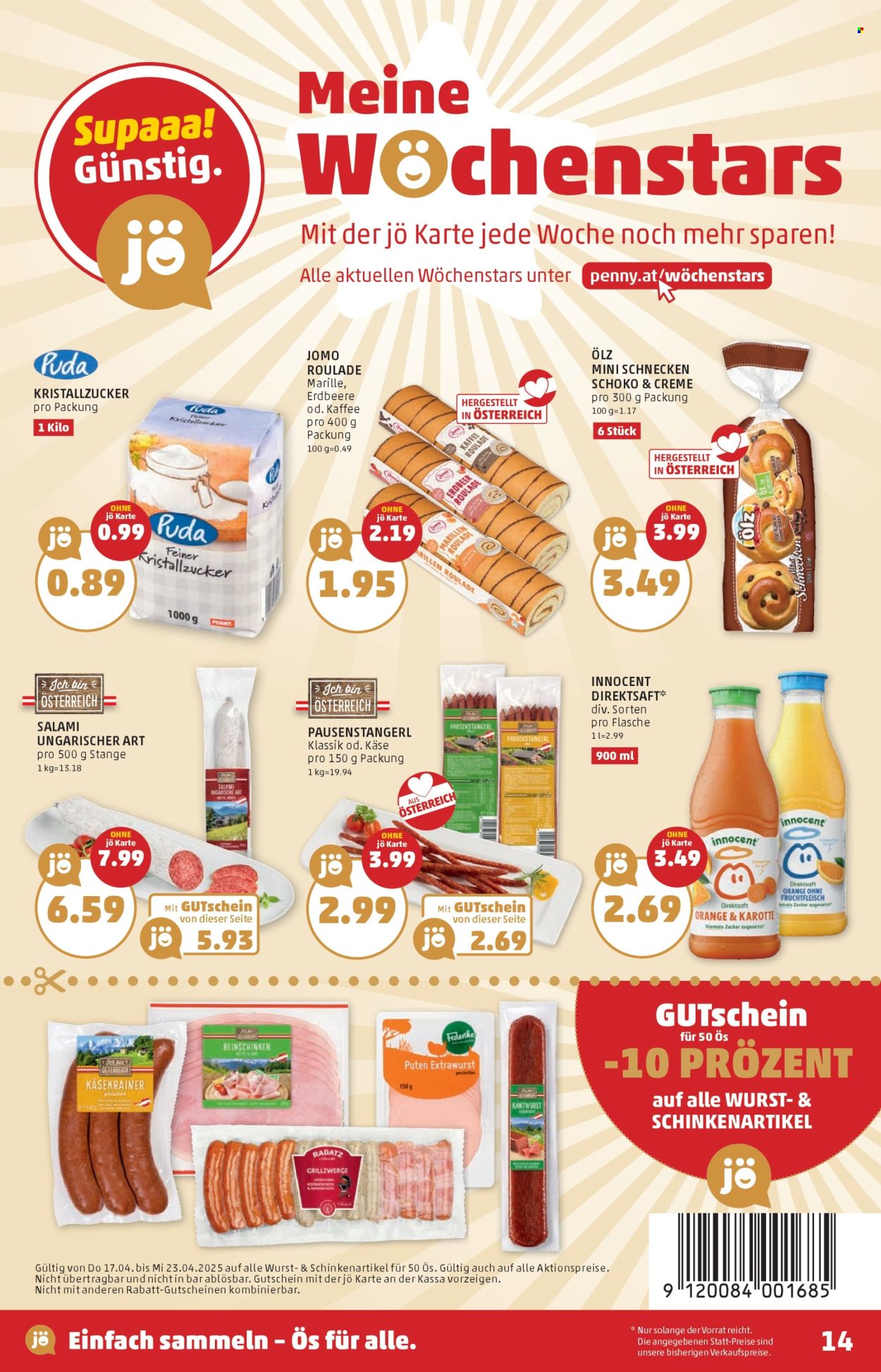 Angebote Penny - 17.4.2025 - 23.4.2025. Seite 14