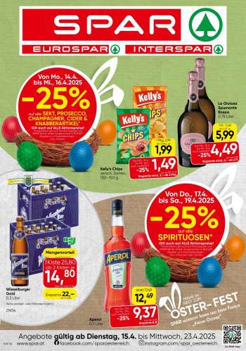 Angebote SPAR - 15.4.2025 - 23.4.2025.