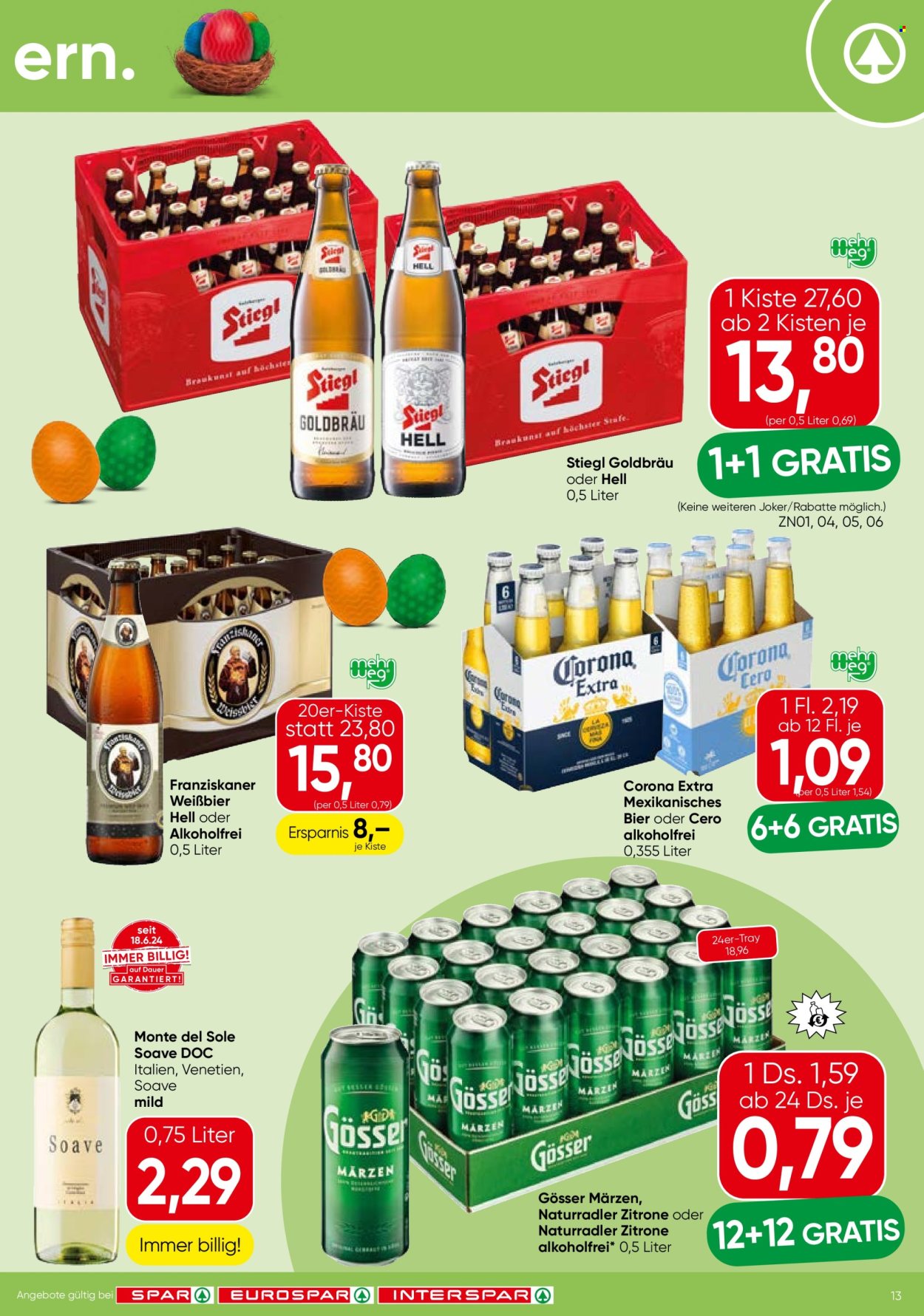 Angebote SPAR - 15.4.2025 - 23.4.2025. Seite 13