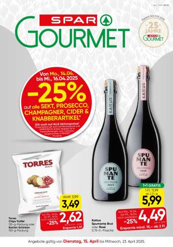 Angebote SPAR - 15.4.2025 - 23.4.2025.