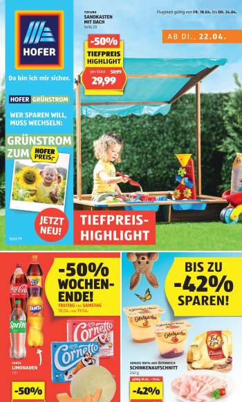 Angebote Hofer - 18.4.2025 - 24.4.2025.