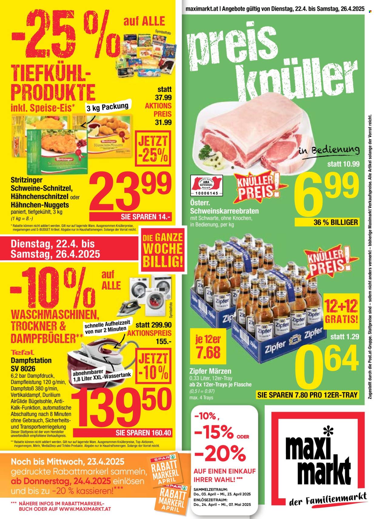 Angebote Maximarkt - 22.4.2025 - 26.4.2025. Seite 1