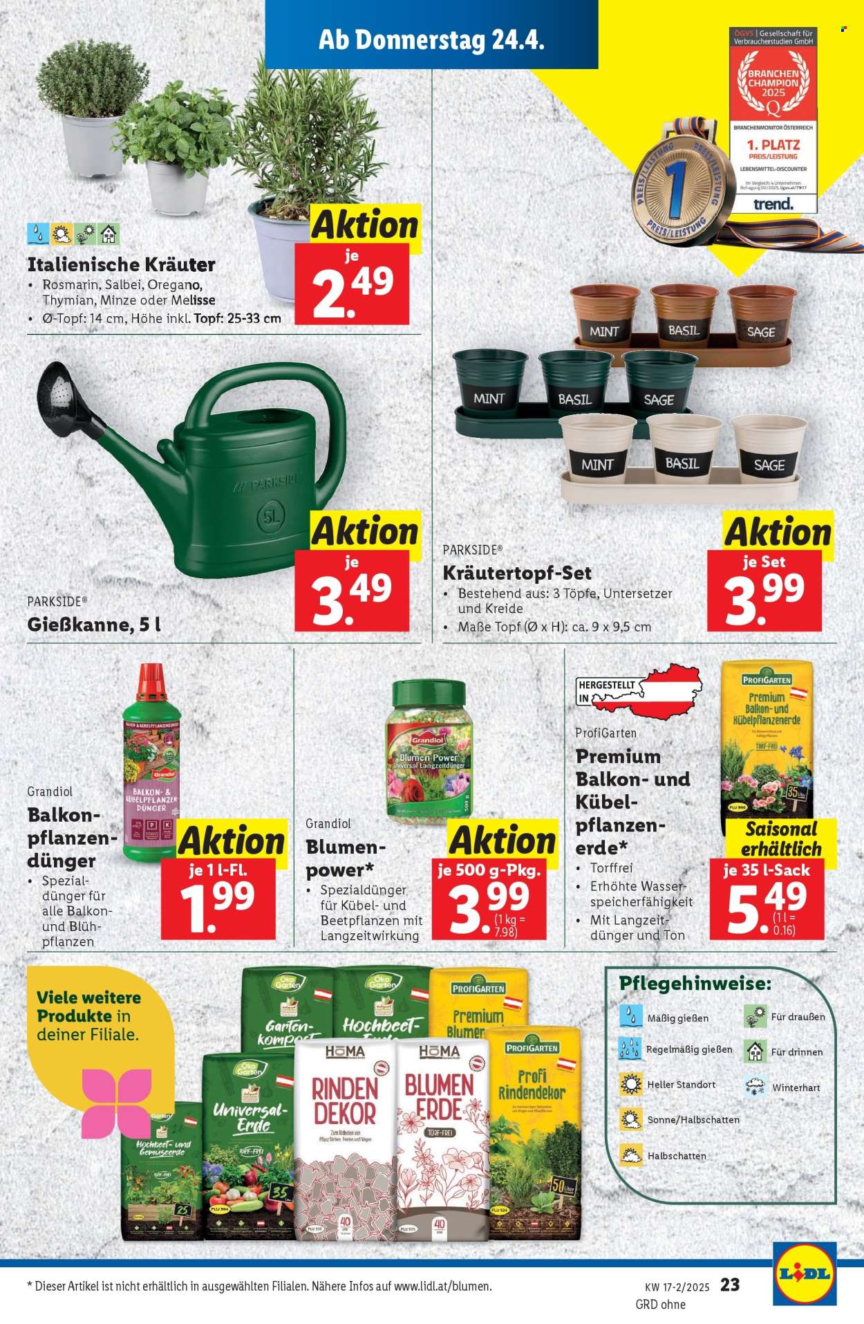 Angebote Lidl - 24.4.2025 - 30.4.2025. Seite 25