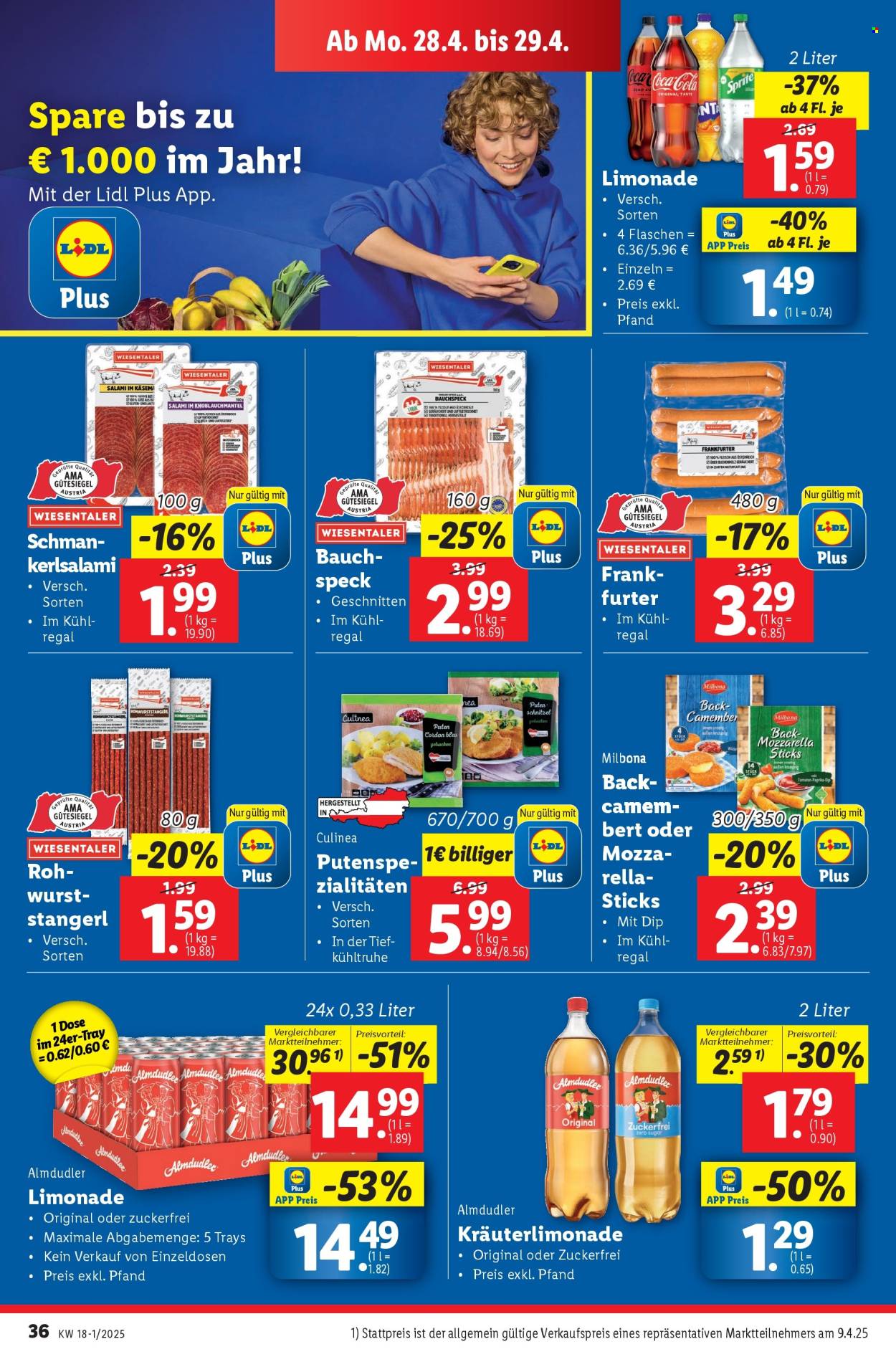 Angebote Lidl - 24.4.2025 - 30.4.2025. Seite 38