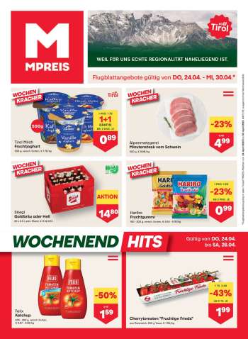 Angebote MPREIS - 24.4.2025 - 30.4.2025.
