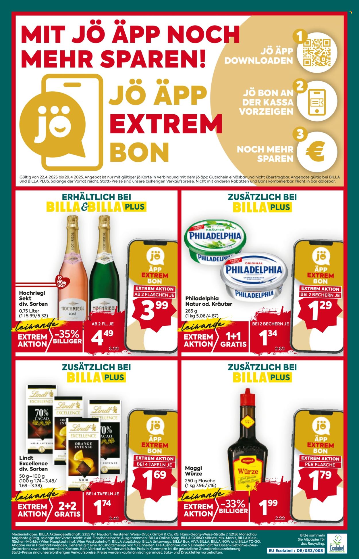 Angebote Billa Plus - 22.4.2025 - 29.4.2025. Seite 16