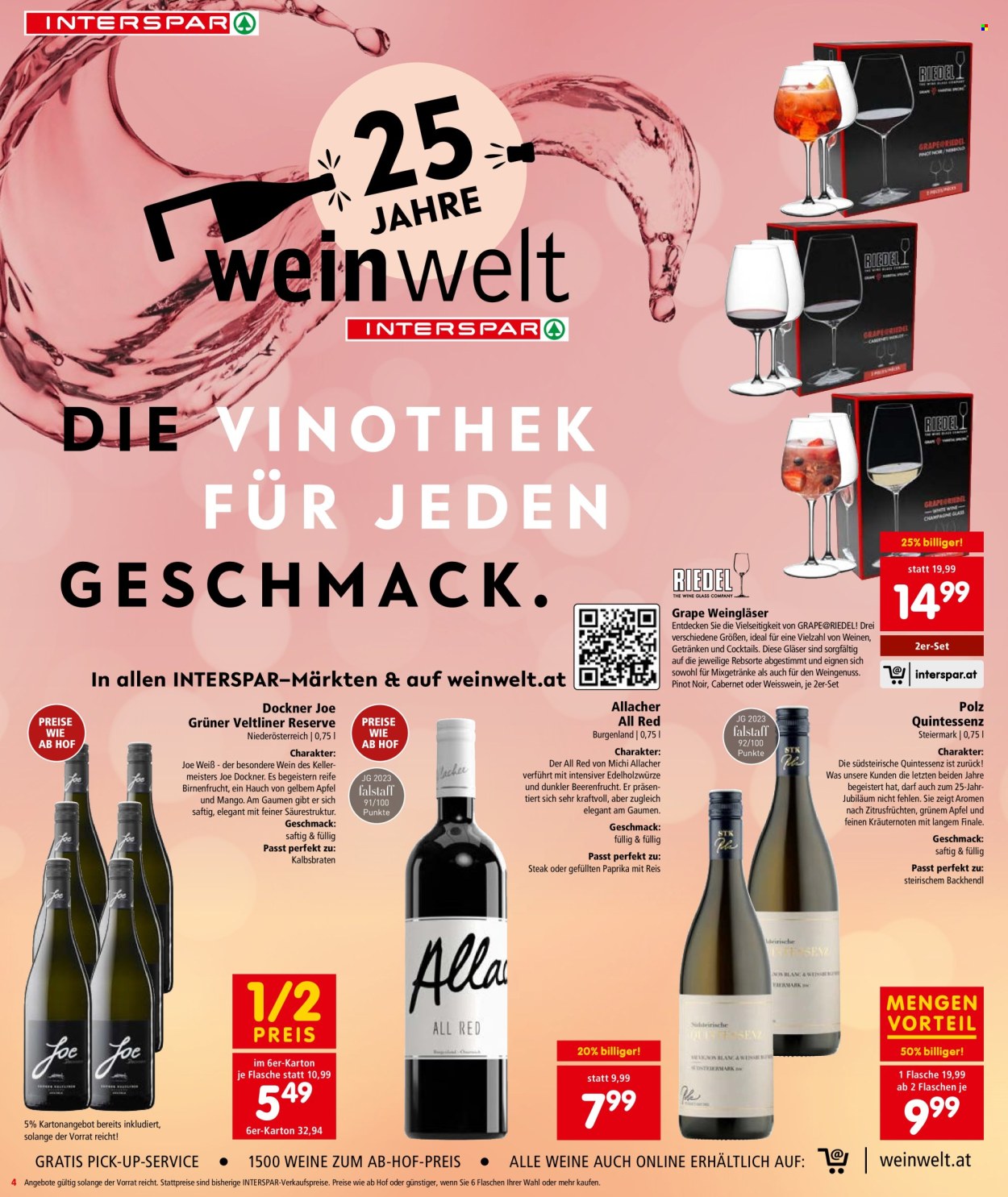 Angebote INTERSPAR - 24.4.2025 - 7.5.2025. Seite 4