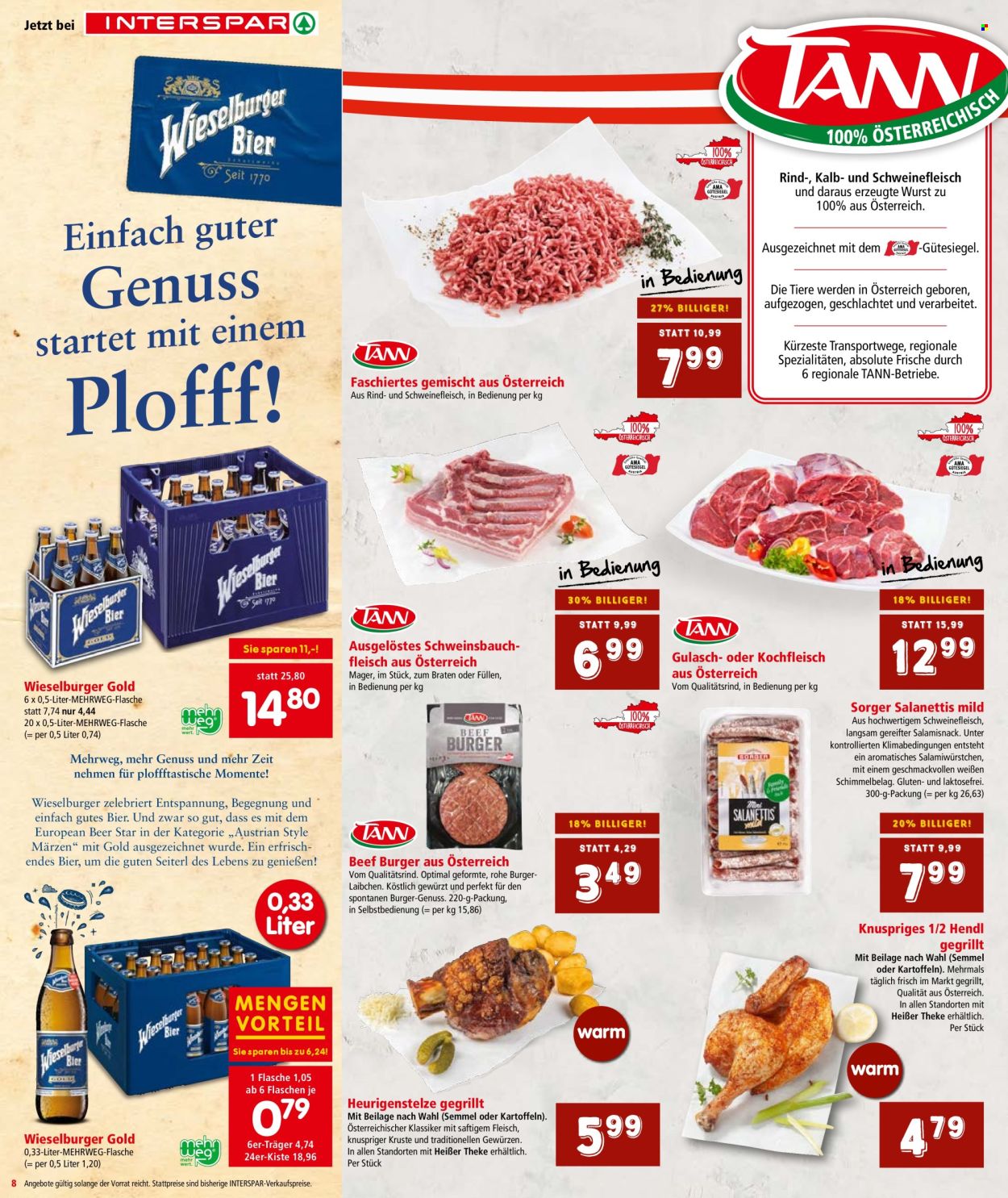Angebote INTERSPAR - 24.4.2025 - 7.5.2025. Seite 8