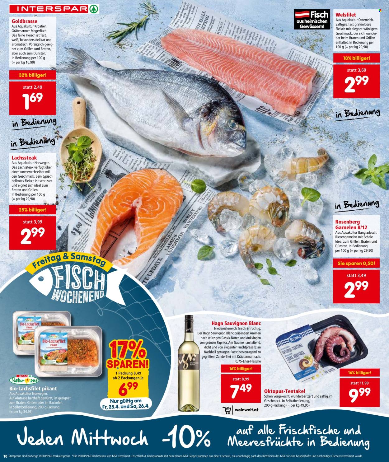 Angebote INTERSPAR - 24.4.2025 - 7.5.2025. Seite 10