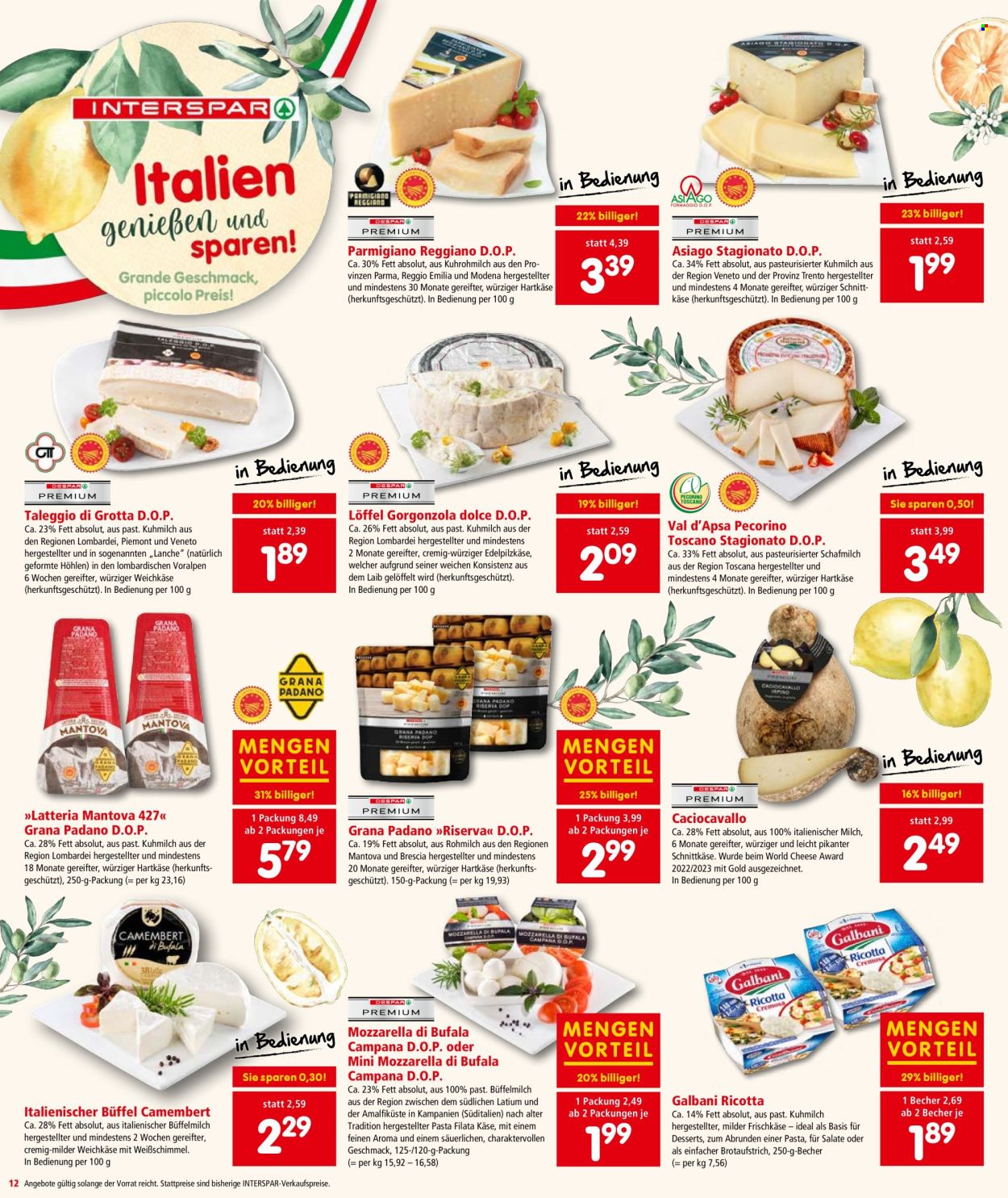 Angebote INTERSPAR - 24.4.2025 - 7.5.2025. Seite 12
