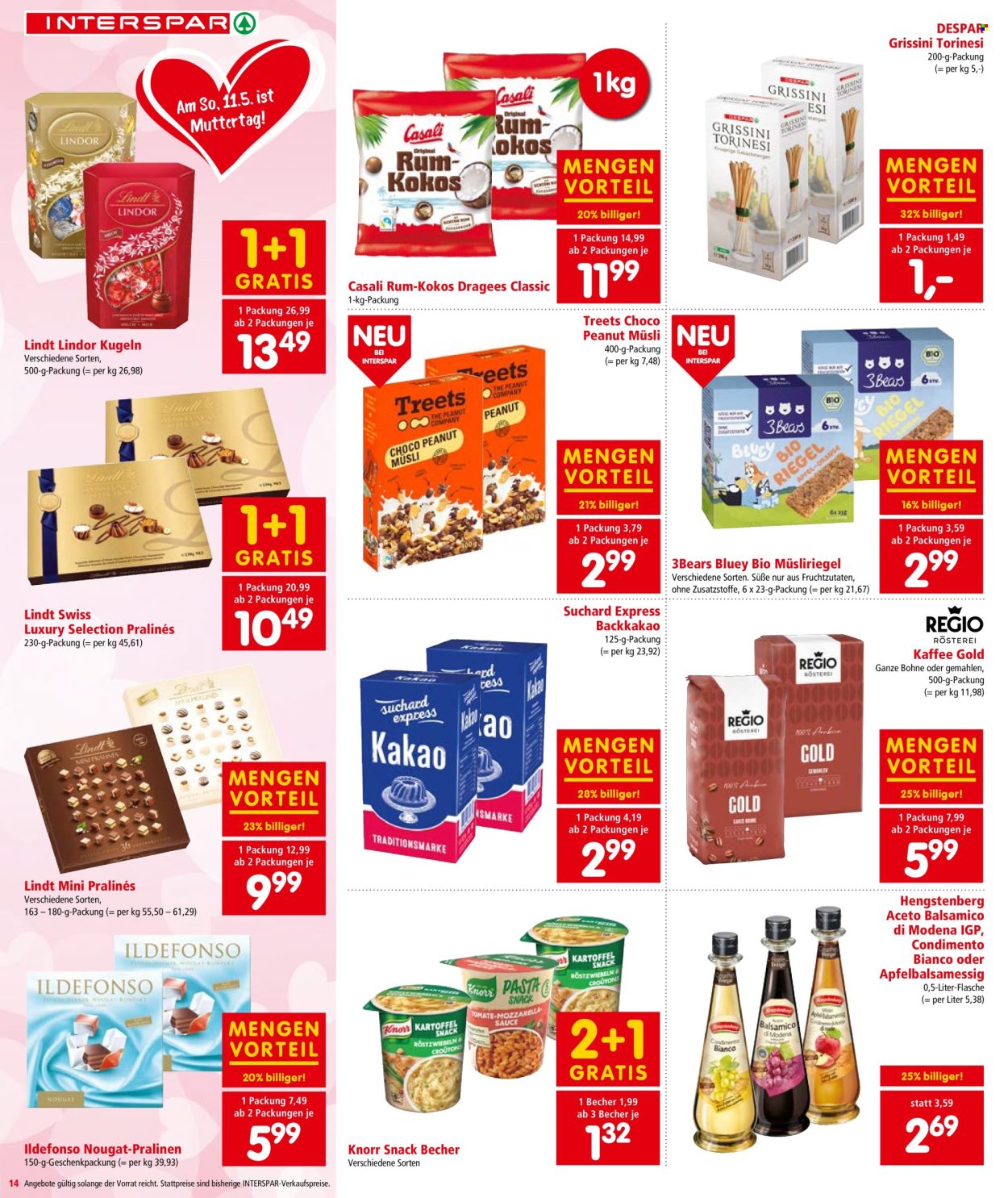 Angebote INTERSPAR - 24.4.2025 - 7.5.2025. Seite 14
