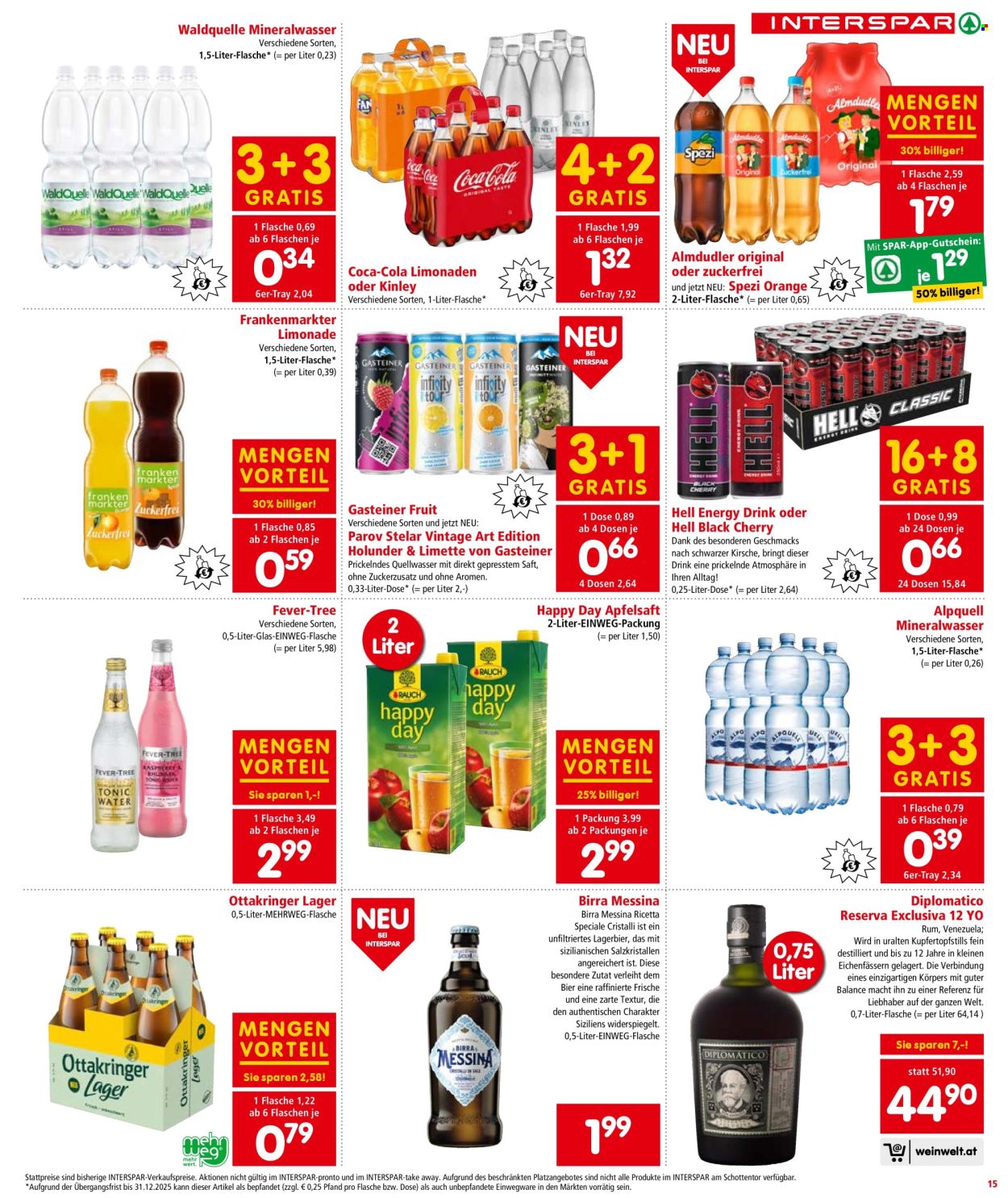 Angebote INTERSPAR - 24.4.2025 - 7.5.2025. Seite 15