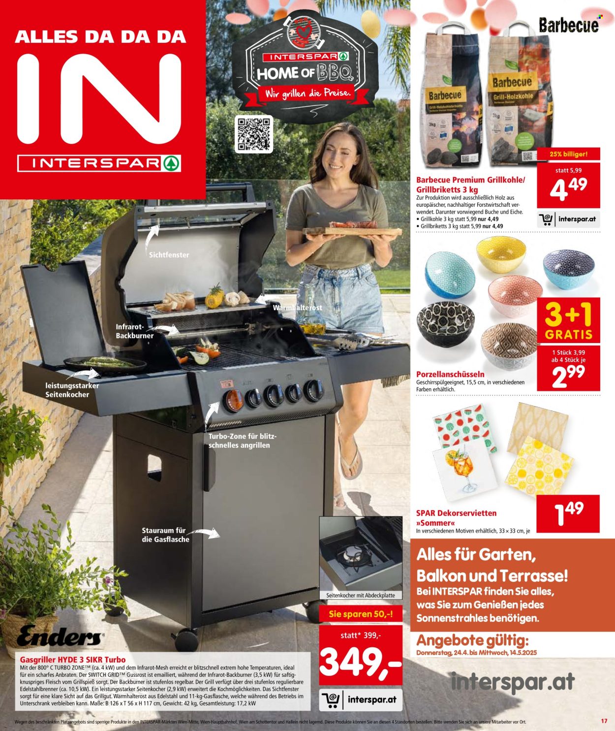 Angebote INTERSPAR - 24.4.2025 - 7.5.2025. Seite 17
