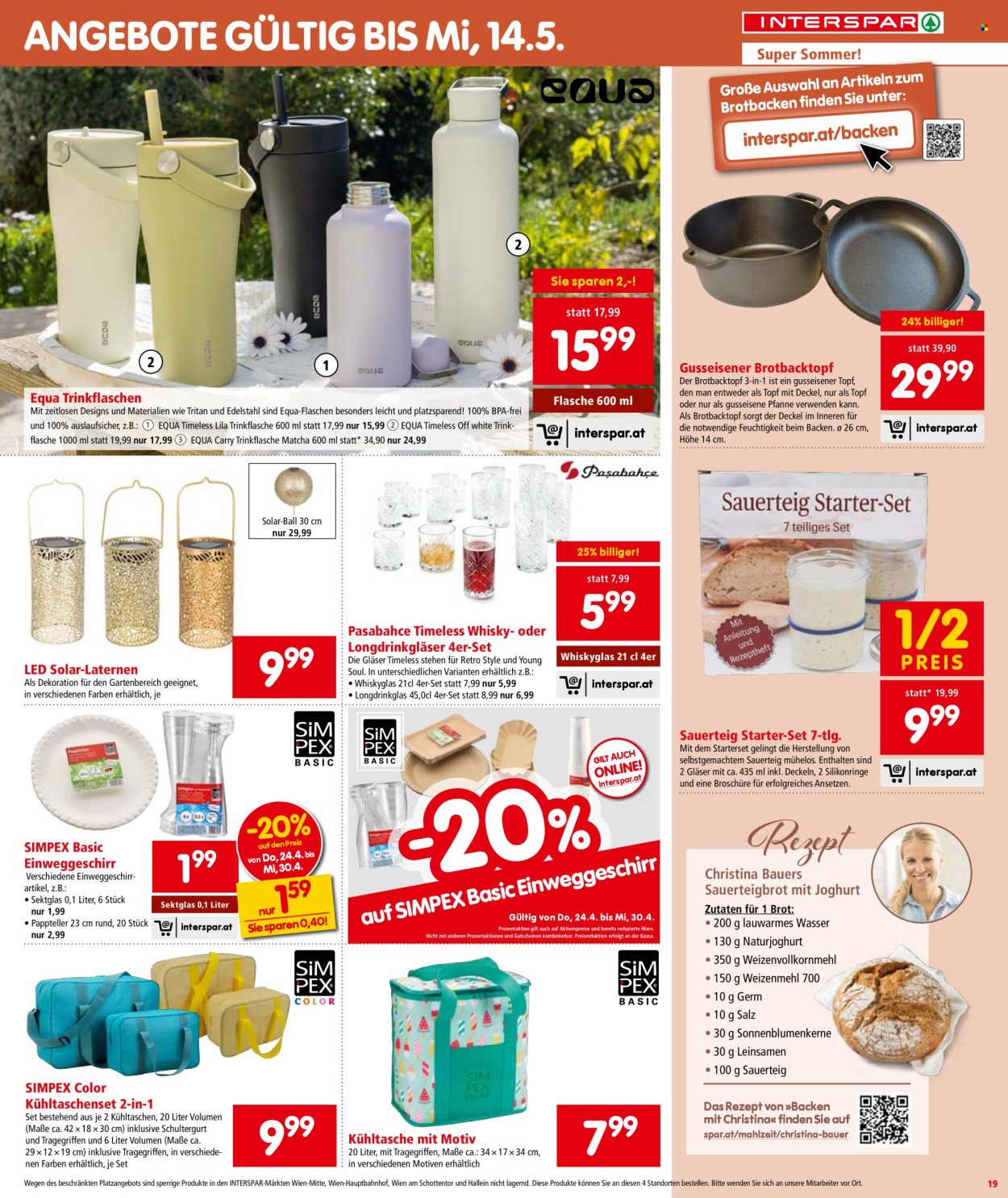Angebote INTERSPAR - 24.4.2025 - 7.5.2025. Seite 19