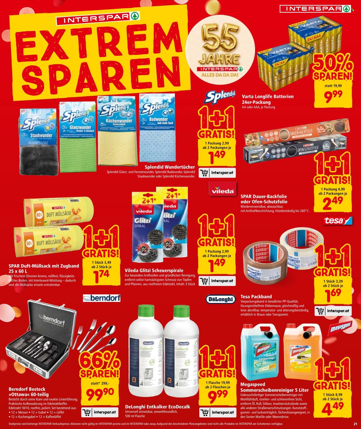 Angebote INTERSPAR - 24.4.2025 - 7.5.2025. Seite 21