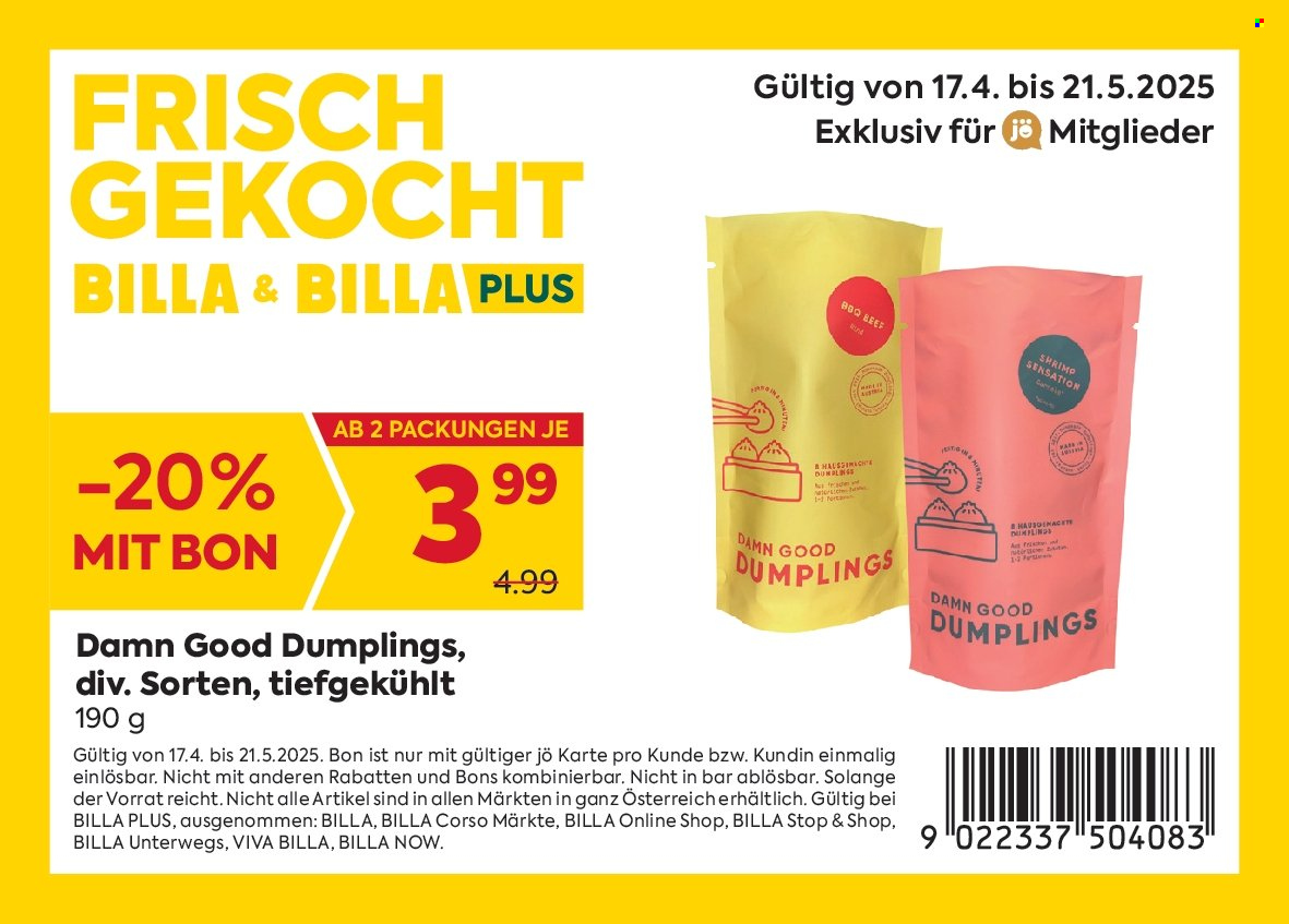 Angebote Billa - 17.4.2025 - 21.5.2025. Seite 4
