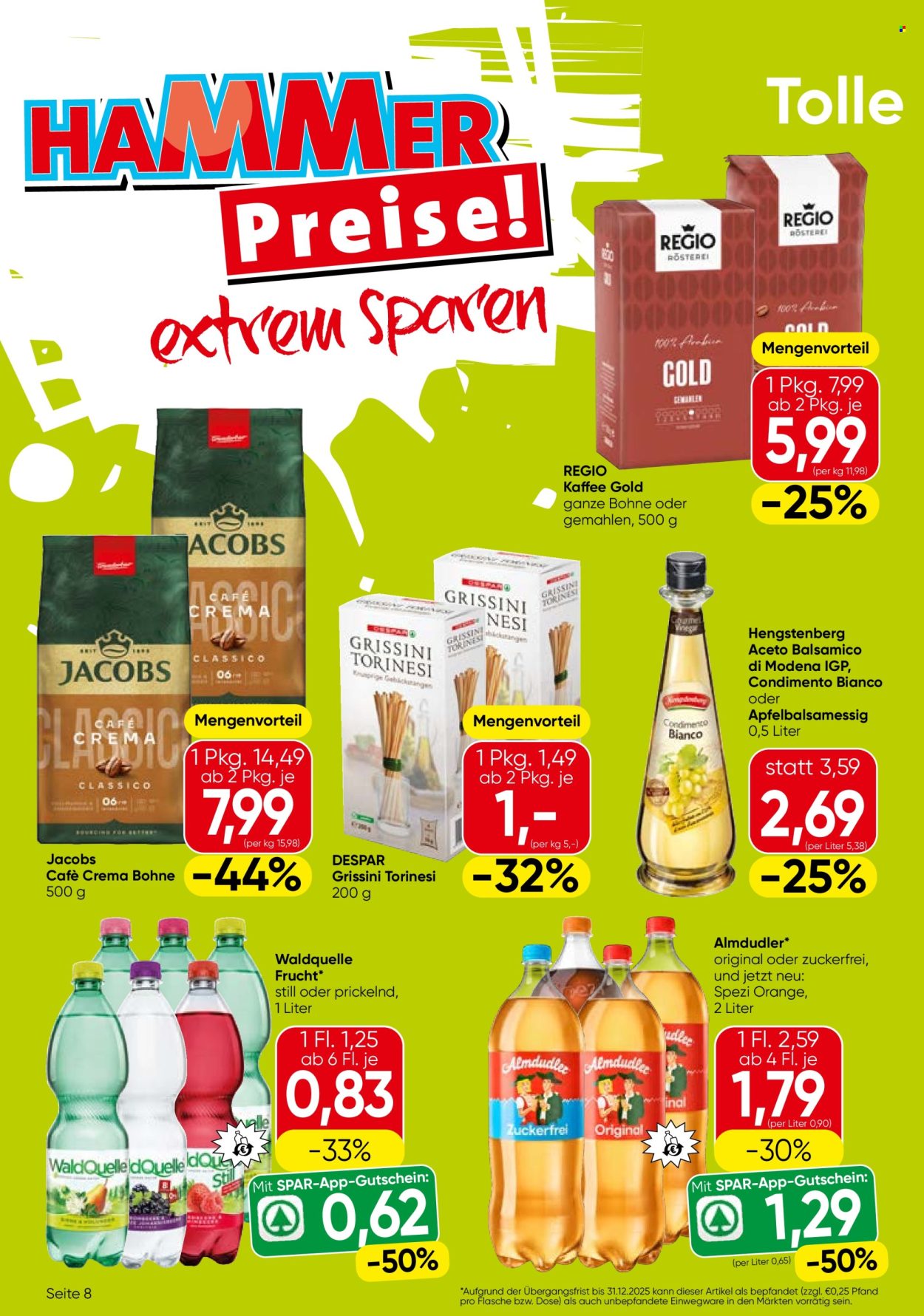 Angebote EUROSPAR - 24.4.2025 - 7.5.2025. Seite 8