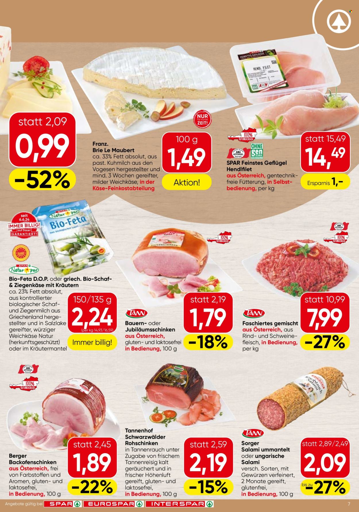 Angebote SPAR - 24.4.2025 - 7.5.2025. Seite 7