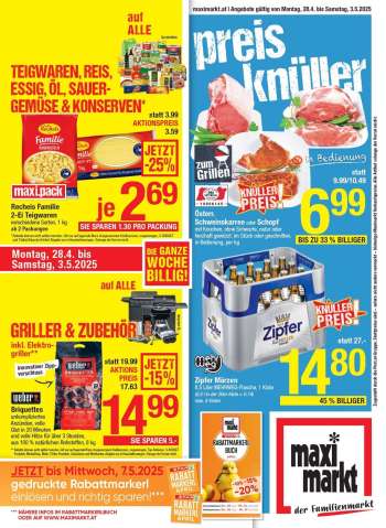 Angebote Maximarkt - 28.4.2025 - 3.5.2025.