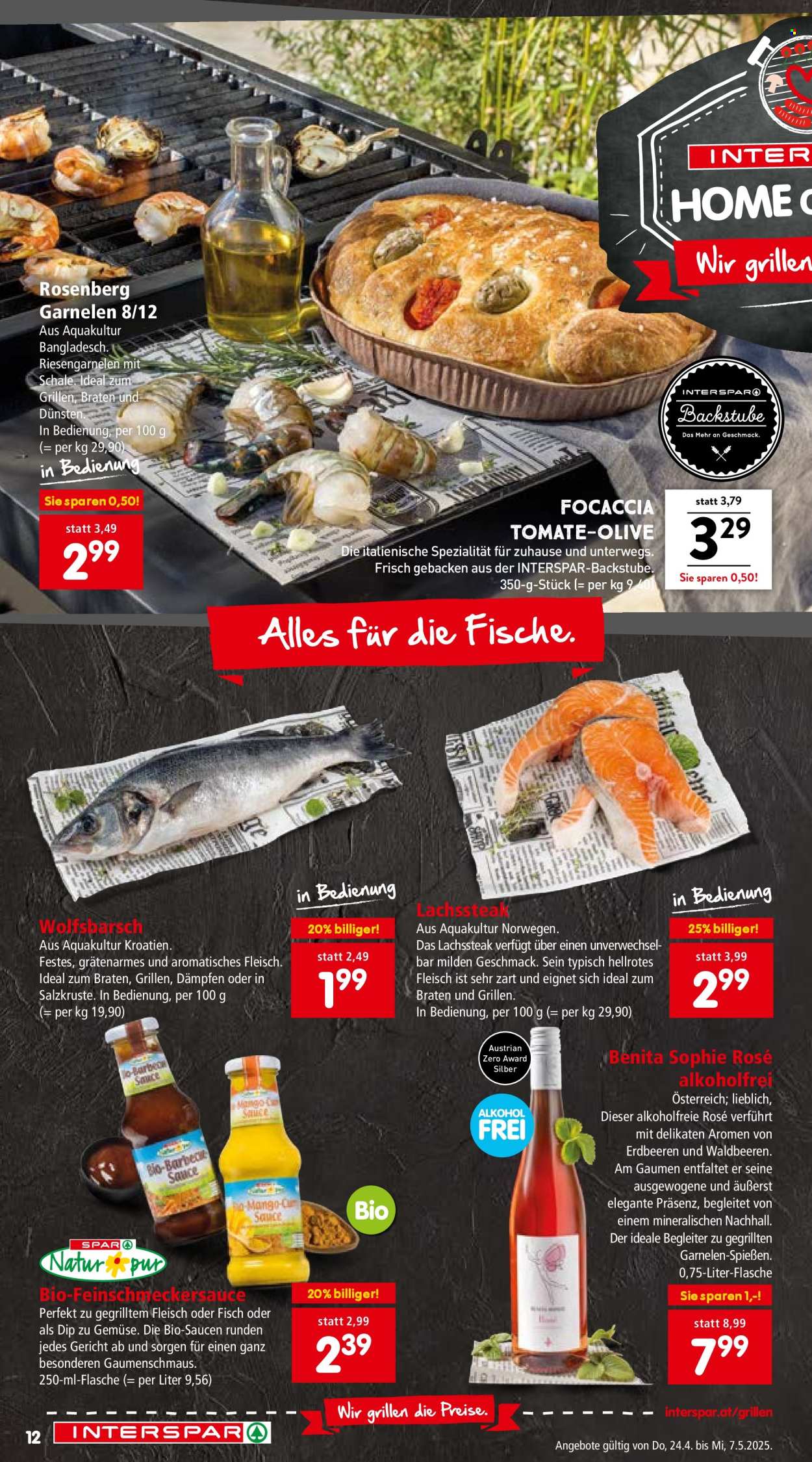 Angebote INTERSPAR - 24.4.2025 - 7.5.2025. Seite 12