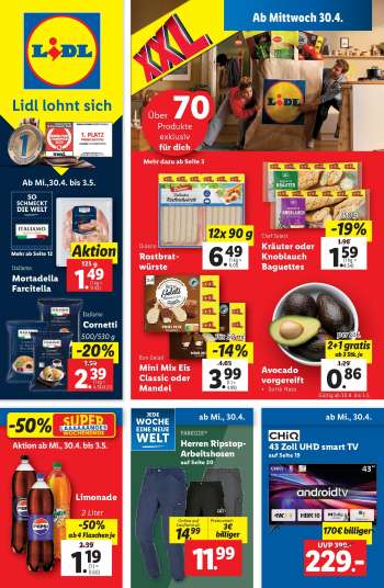Angebote Lidl - 30.4.2025 - 6.5.2025.