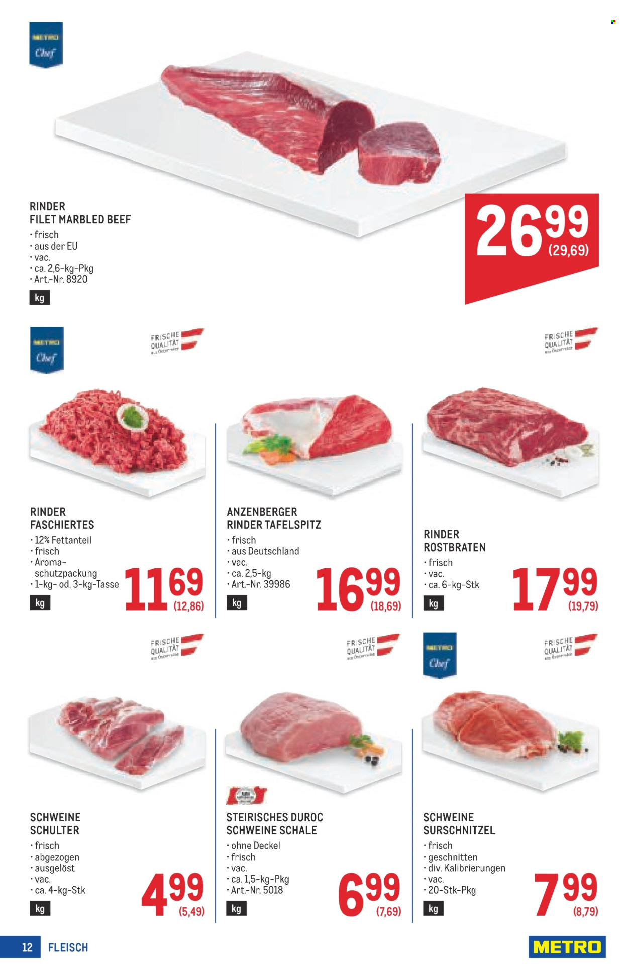 Angebote Metro - 2.5.2025 - 14.5.2025. Seite 12
